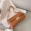 Small fashion h-button armpit club Versatile Single Shoulder Bag advanced sense foreign style bag