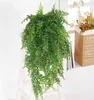 1 pz 80 cm Verde Vite Seta Artificiale Appeso Foglia Ghirlanda Piante Foglie Fai Da Te per la Casa Festa di Nozze Bagno Decorazione del Giardino