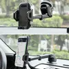 iPhone android htc lg xiaomi tesla Dashboard Windshield Air Vent Sucker Mounts Stand用のユニバーサル調整可能なカー携帯電話ホルダーマウント