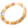 Vente en gros de perles de pierre de cristal d'agate naturelle colorée brins de bracelet de pierres précieuses bijoux de luxe pour femmes