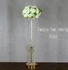 80 cm 100 cm Acrylique Cristal Décoration De Mariage Fleur Boule Titulaire Table Pièce Maîtresse Vase Stand Cristal Chandelier fête C0720G02333a