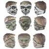 Tactical hood Hunting Dustproof devil masks ghost Skull Mask Motorcycle Skiing Cycling protective Hoods party scary cosplay full face mask prop