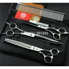 Huisdieren Grooming Scissors Set 8.0 "Professionele JP440C Honden Shears Dier Haar Cutting Rechte + Gebogen Dunning B0042B 220317