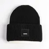 Winter Hats For Women Wool Blended Knit Smiling Face Couple Cap Lady Thread Knitted Beanie Chapeau Warm Bonnet 220817