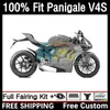 Carene OEM per DUCATI Panigale V 4 V4 S R V4S V4R 18-21 Body Kit 1DH.70 Street Fighter V4-S V4-R V-4S 2018 2019 2020 2021 V-4R 18 19 20 21 Injection Mold Carrozzeria grigio lucido