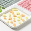 Stampo gommoso per gelatina di silicone per uso alimentare, resistente alle alte temperature, frutta, animali, cioccolato, caramelle gommose, stampo in silicone JLE14138