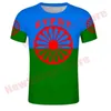 Gypsy groupe ethnique t-shirt Sport Top DIY Gypsies Bohême T-shirts Personnaliser Gipsy Proud People Nom Numéro Po Top 220607