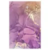 Oil Painting Style Rose Gold Living Room Carpet Romantic Purple Girl Bedroom Bedside Rug Bathroom Non-slip Floor Mat Porch Mats