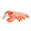 Pet Cat Toy USB Charging Simulation Electric Dancing Moving Floppy Lobster Cats Toy for Pet Toys Interactive Dog Drop 220423