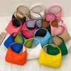 Women's bag 2023 spring new crescent minis candy color hand small Satchel Handbags Design deals