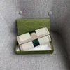 Portafogli unisex Red Green Zipper Trenta per cento di borse da uomo e europee per donna Pochette da donna Designer di lusso di alta qualità