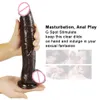 GaGu 12.2 Inch Giant Brown Huge Dildo Super Big Dick Anal Butt Large Dong Realistic Penis Female Masturbator sexy Toys for Women