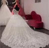 2022 Apliques de luxo Vestido de baile fora do ombro Vestidos de noiva Vestidos de Coração de Coração De costas Princesa Aplique Apliques Vestidos de noiva Robe de Mariage