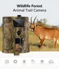 새로운 동물 12MP 1080P 트레일 사냥 카메라 와일드 카메라 야생 감시 시계 야간 투시경 야생 동물 스카우트 카메라 사진 트랩 트랙