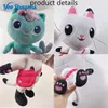 Gabbys Dollhouse Pandy Paws Giocattolo Gatto Morbido Peluche Ripiene Cakey Regalo di Natale Mercat Bambole Giocattoli Per Bambini 220707