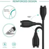 Typ C -kabel Kompatibel med Garmin Fenix ​​6 6S 6X PRO, Fenix ​​5 5S 5X Plus, USB C Data Sync Charging Cable for Forerunner 745 945
