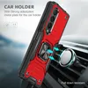 2022 New Magnetic Ring Holder Phone Cases For Samsung Galaxy Z Flip 4 3 Flip4 Z Fold 4 Fold4 5G 360 Heavy Duty Tough Armor Hybrid Hard Mobile Covers