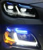 Auto Hohe Strahl Winkel Auge Kopf Licht Montage Für BMW 5 Series F10 LED Scheinwerfer 520i 525i 530i DRL blinker Lampe 2010-2016