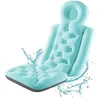 1pc Vuxen Badkudde Bekväm kudde Spa Badkudde Kropp Badkar Kudde Non-Slip Neck Back Relax Bathroom Supply Tool