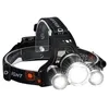 Headlamps Powerful A Front For Rechargeable Lamp 3 Led Headlamp 18650 Charging Head-mounted Searchligh Outdoor Fishing Camping