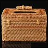 Tissue Boxes Napkins Table Decoration Accessories Kitchen Dining Bar Home Garden Rattan Box Household Napkin Storage Box Restaurant Desk