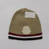 Men Knitted Hat Autumn Winter Skull Cap Women Fit Beanies Designer Printed Woolen Hats Breathable Beanies