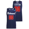 Custom Richmond Spider Basketball 2022 NCAA March Madness Jersey Nathan Cayo Jacob Gilyard Tyler Burton Grant Golden Nick Sherod