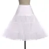 Anáguas de casamento vintage de noiva crinolina curta saia de tule subdeskirt jupon mariage sottogonna acessórios de casamento