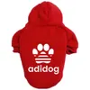 Hondenkledingbrief huisdierkleding Franse bulldog kleding voor honden jas dikke jas hoodies kan op maat gemaakt cpa4215 de