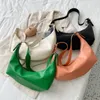 Sacs de soirée Printemps Été Sacs à main en cuir souple Petit sac pour femme Tendance coréenne Ins Épaule sous les bras Embrayages de transport SacEveni