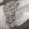 Buy Diamond Bezel in White Gold Stainless Steel Date Roman Modified Brand Watches for Women Men Jewelry