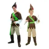 Besondere Anlässe Cosplay Peter Pan Kostüm für Erwachsene Kinder Frauen Sexy Der Zauberer Elf Hunter Kleid Cartoon Film Rollenspiel Kleidung Halloween 220826