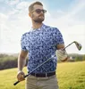 Men's Polos British Men's Golf Shirt Lapel High-end Fashion Brand 2022 Casual Quality Top Spring SummerMen's Men'sMen's