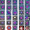 rainbow beyblade pack Metal fidget spinner star flower skull dragon wing Hand Spinner for Autism ADHD Kids adults antistres Toy