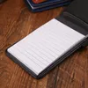 Notepads Multifunction Pocket Planner A7 Notebook Small Notepad Note Book Leather Cover Business Diary Memos Office SchoolNotepads