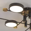 Taklampor Moderna LED -ljuskronor för sovrummet vardagsrum kök dimbara lampor med fjärrkontroll hembelysning fixtur