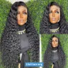 30 inch Long 13x4 Deep Wave Lace Front Wigs Loose Water Curly Synthetic Lace Frontal Closure Hair Wig For Women 250 Density3442667