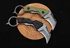 Mini Olecranon Griffe Karambit Couteau D2 Lame G10 Poignée Poche Tactique Lame Fixe Chasse Pêche EDC Survie Outil Couteaux a3978