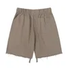 Designer American Fashion M￤rke Galery Dept Splash Cotton Terry Shorts Fat Guy Drawstring Straight Pants