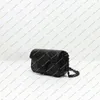 حقيبة بحزام صغيرة فاخرة بتصميم غير رسمي للسيدات ، حقائب وسط بومباج ، حقيبة كتف كروسبودي ، حقائب ساعي عالية الجودة 5A 699757