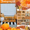 Party -Dekoration 2 Thanksgiving Doormats 40x60 cm Home Herbst Herbst Zwerg Haustür Teppichboden Ornamente Jahr 2022 Geschenke8989920