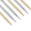 Luxury Customized Ballpoint s Metal Gold Silver Gel School&Office Supplies Gifts Advertising Pen Engraved Names 220613