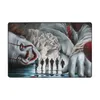 Tapis film d'horreur Halloween IT Pennywise tapis de chambre antidérapant tapis de bain en peluche décoration salon luxe moelleux SoftCarpets1814326