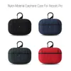 Waterproof Nylon Headphone Accessories For Airpods 3 Apple Air Pods 1 2 Pro earphone case Business Men shell protective cover anti-drop with anti-lost hook