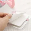 Notizblöcke Mini 3-Loch-Loseblatt-Taschen-Notizbuch PVC-transparenter Einband-Handbuch Niedlicher Cartoon-tragbarer Spulen-NotizblockNotizblöcke