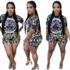 Designer Tracksuits Womens Two Piece Set Summer Letter Print Outfits Casual T Shirt Shorts Jogger Sport Suit Fashion Clothing K283