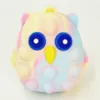 Squeeze Owl Balls Tie Dye Push Bubble Toys Stress Ball Gifts Hand Grip Wrist Strengthener Boys Girls Finger Toy235x4414164