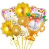 Muttertagsparty-Thema, dekorative Luftballons, festliches Luftballon-Set „Mama, ich liebe dich“, Geburtstagsschlafzimmer, was außergewöhnliche Geburtstagsdekorationen bedeutet