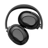 Écouteurs sans fil Casque Bluetooth pliable pour Iphone Android Téléphone portable Stéréo HIFI Haut-parleur Bandeau Noir Mains libres Aux Music Bass Player Connexion automatique