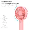 Partido de verão Handheld Small Fan Mini USB Fan Rechargable 1200mAh Student Gift Desktop Dormitório Portátil Fãs de Mão da Mão de Aula